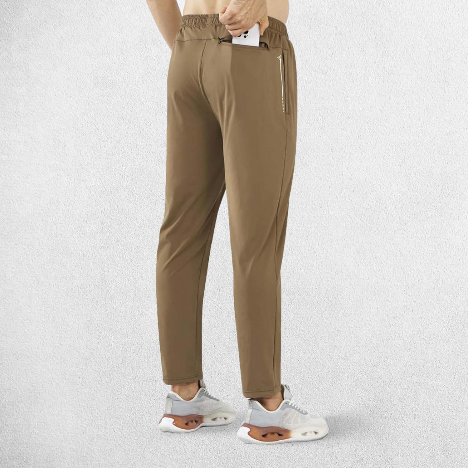 GPW Men's Lightweight Zip-Pocket Joggers