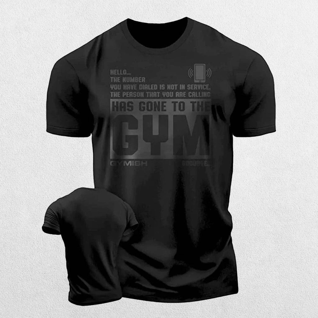 GPW Muscle Man Print Funny Gym Tee