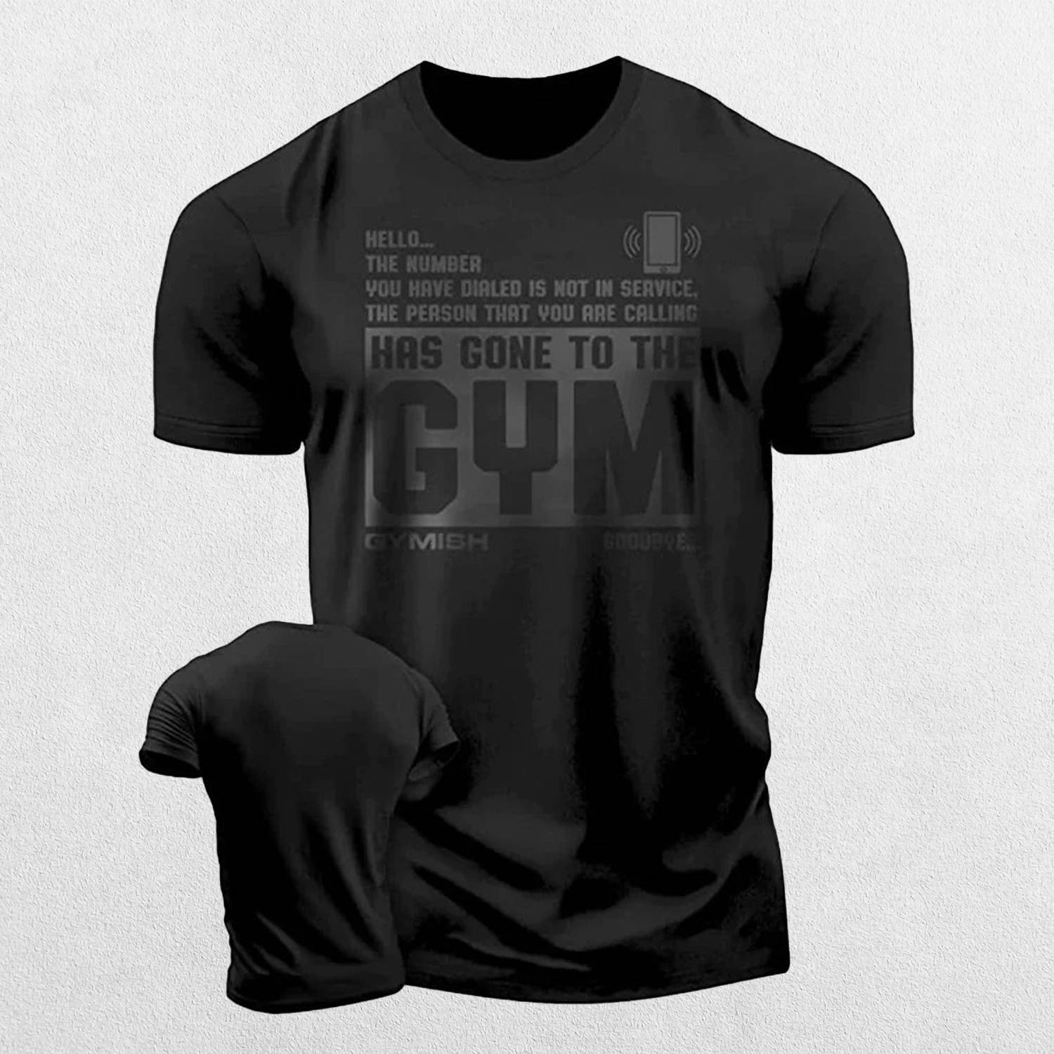 GPW Muscle Man Print Funny Gym Tee