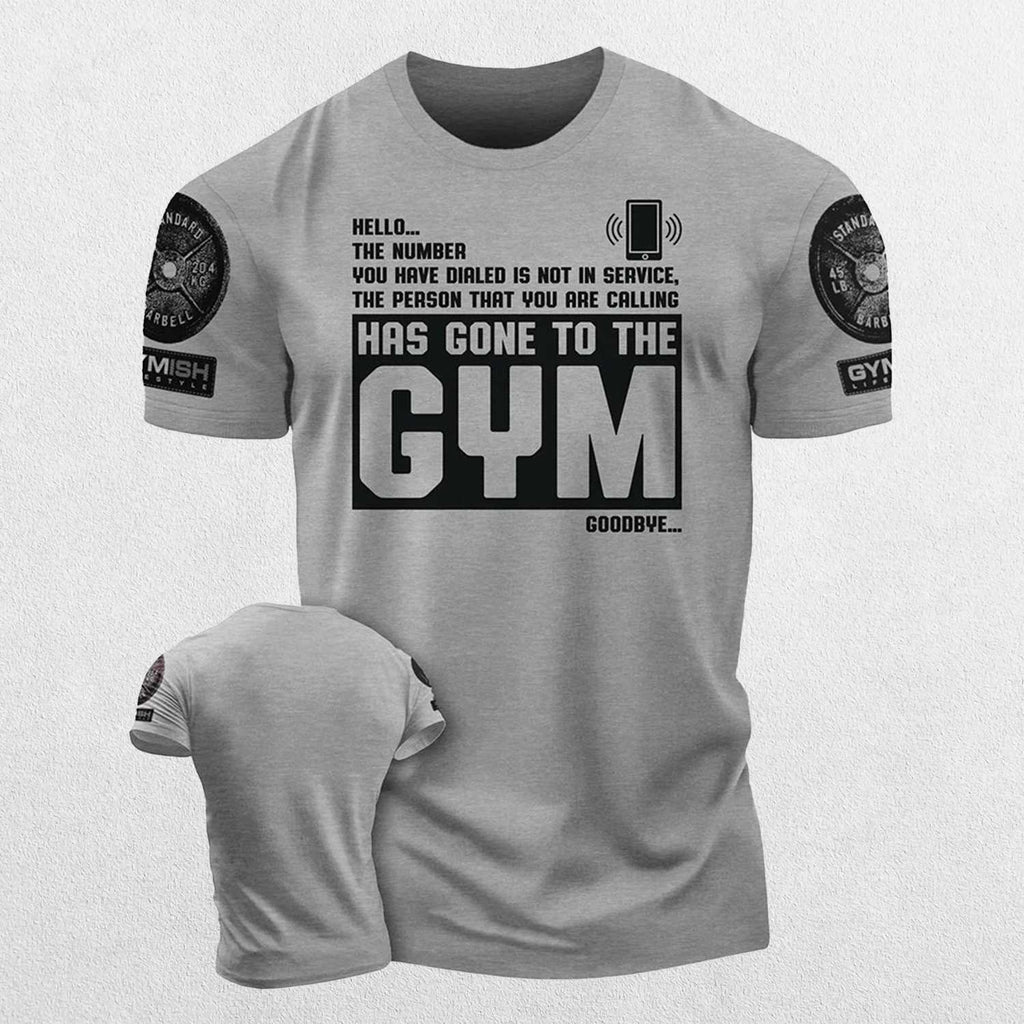 GPW Muscle Man Print Funny Gym Tee