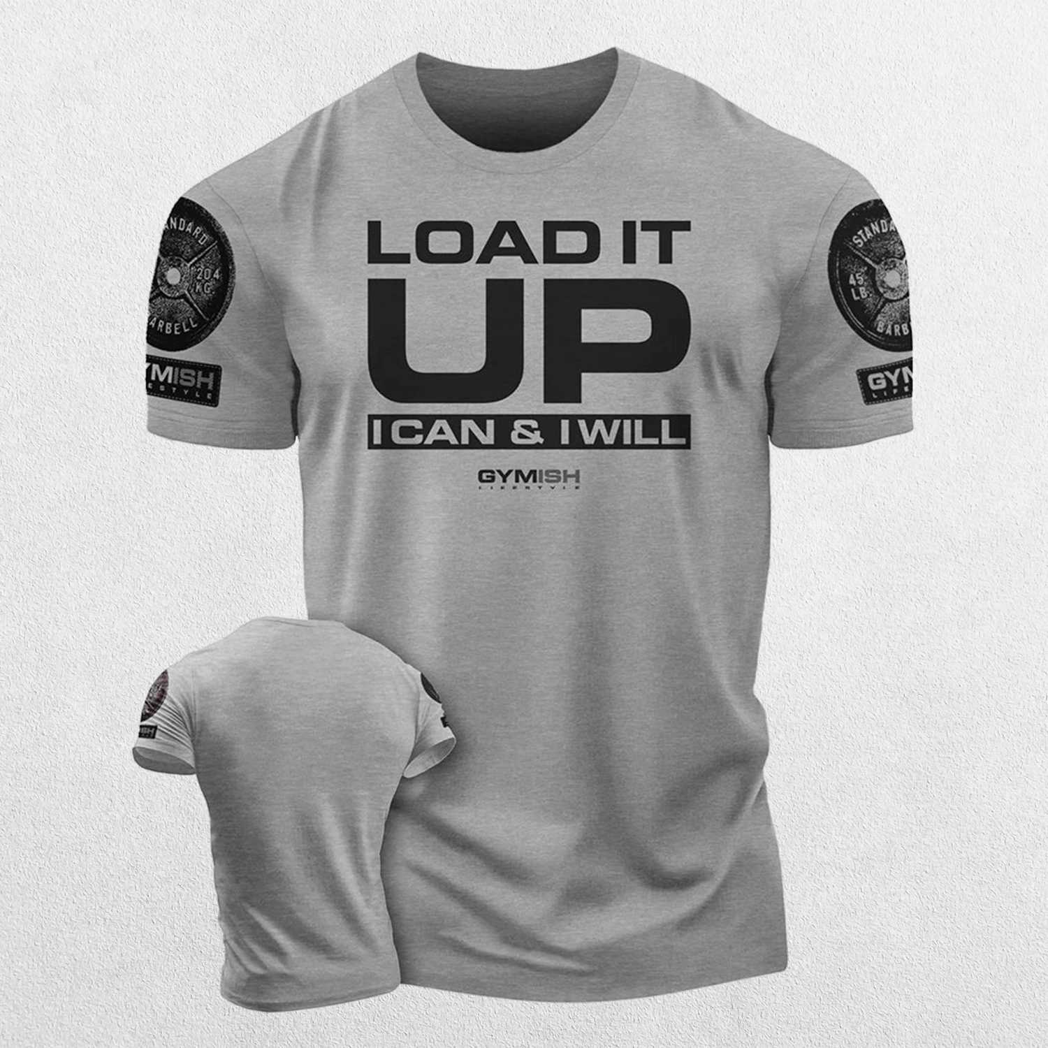 GPW Muscle Man Print Funny Gym Tee
