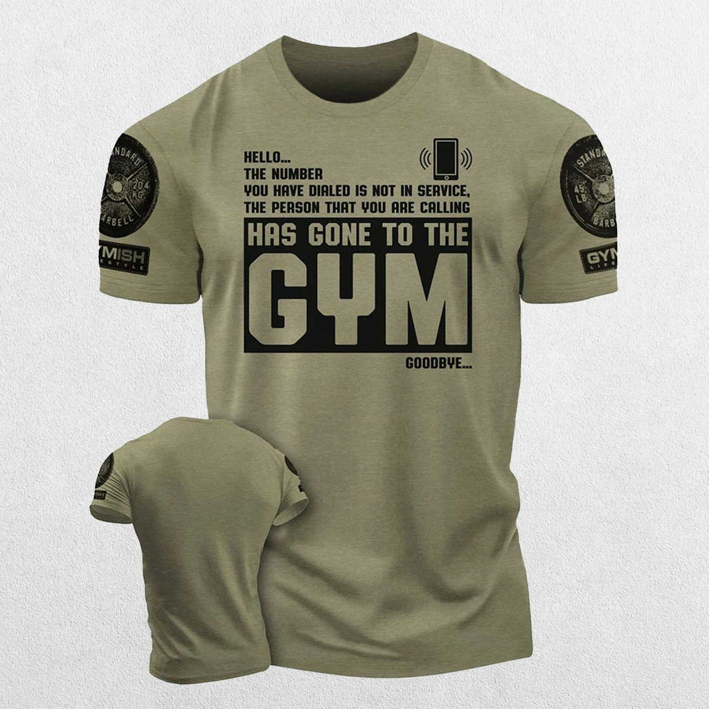 GPW Muscle Man Print Funny Gym Tee