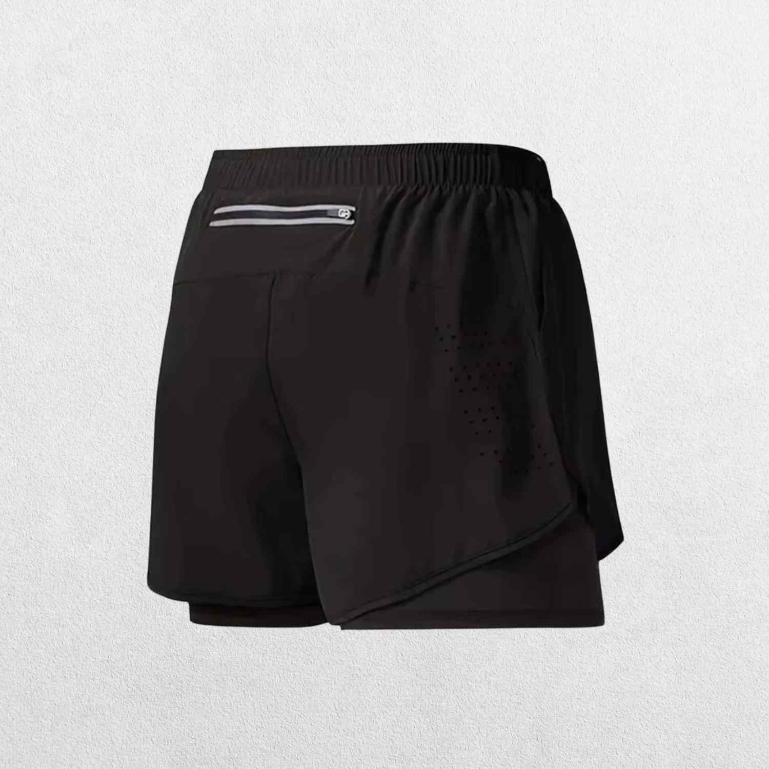 GPW Men's Compression Running Shorts with Pocket