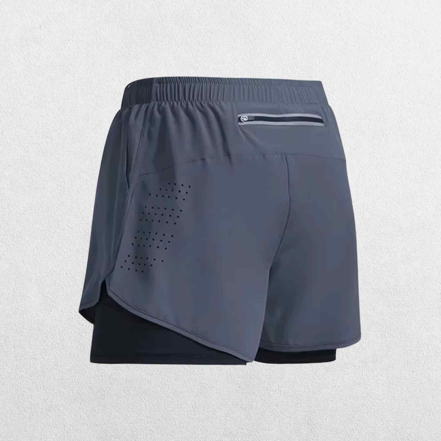 GPW Men's Compression Running Shorts with Pocket