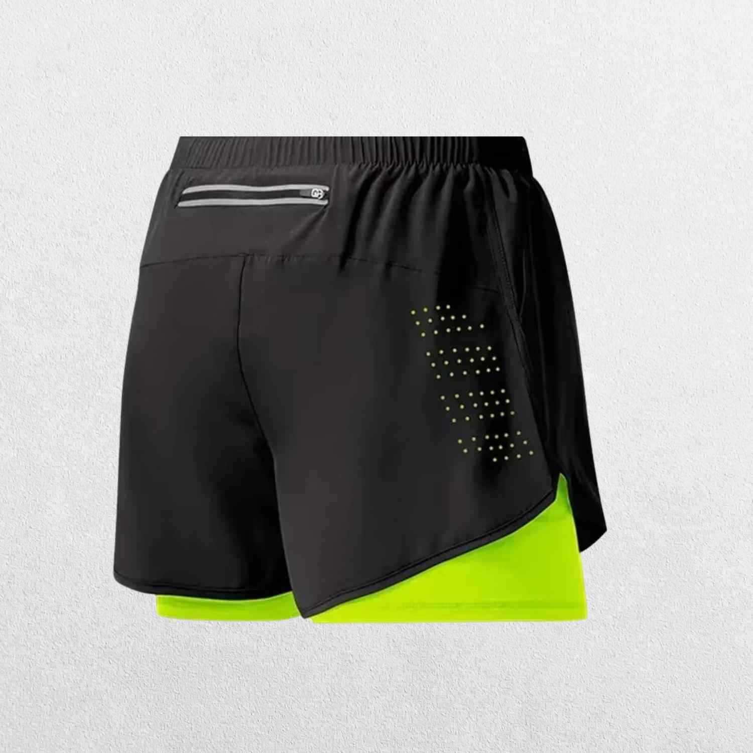 GPW Men's Compression Running Shorts with Pocket