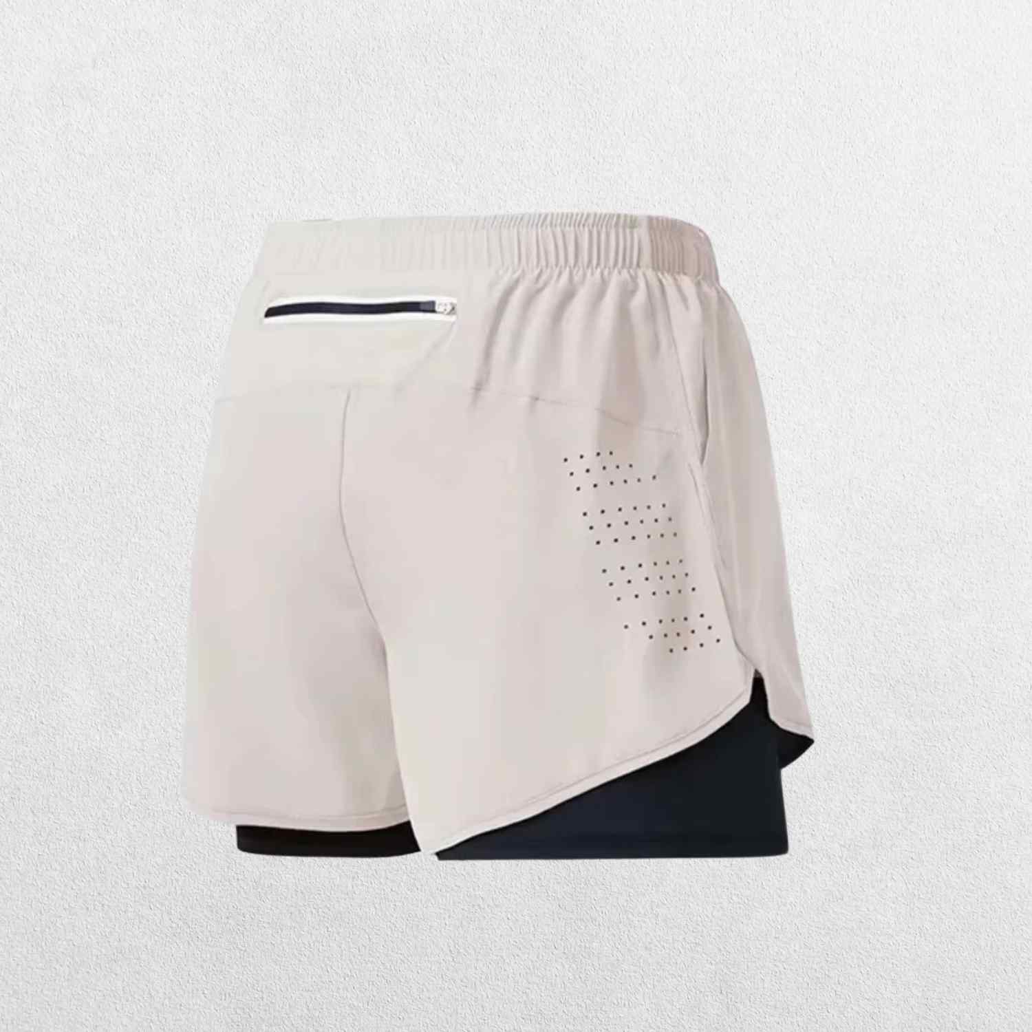 GPW Men's Compression Running Shorts with Pocket