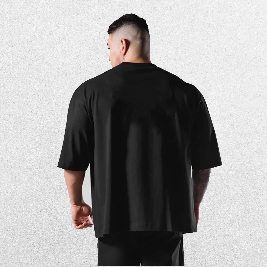 GPW Men's Loose-Fit Cotton Workout Tee