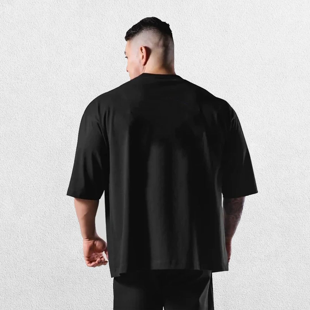 GPW Men's Loose-Fit Cotton Workout Tee