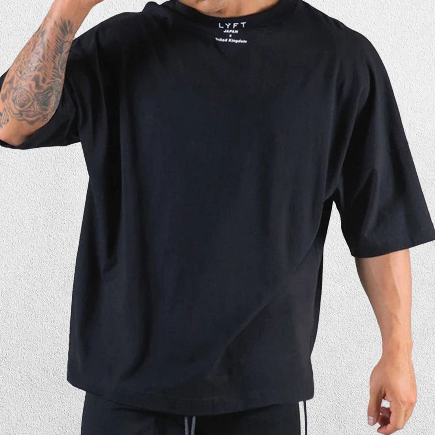 GPW Men's Loose-Fit Cotton Workout Tee