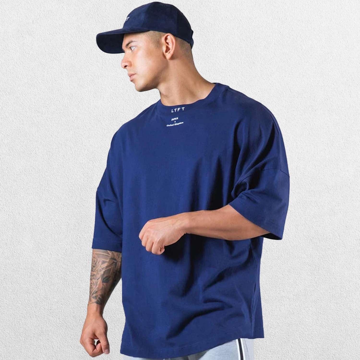GPW Men's Loose-Fit Cotton Workout Tee