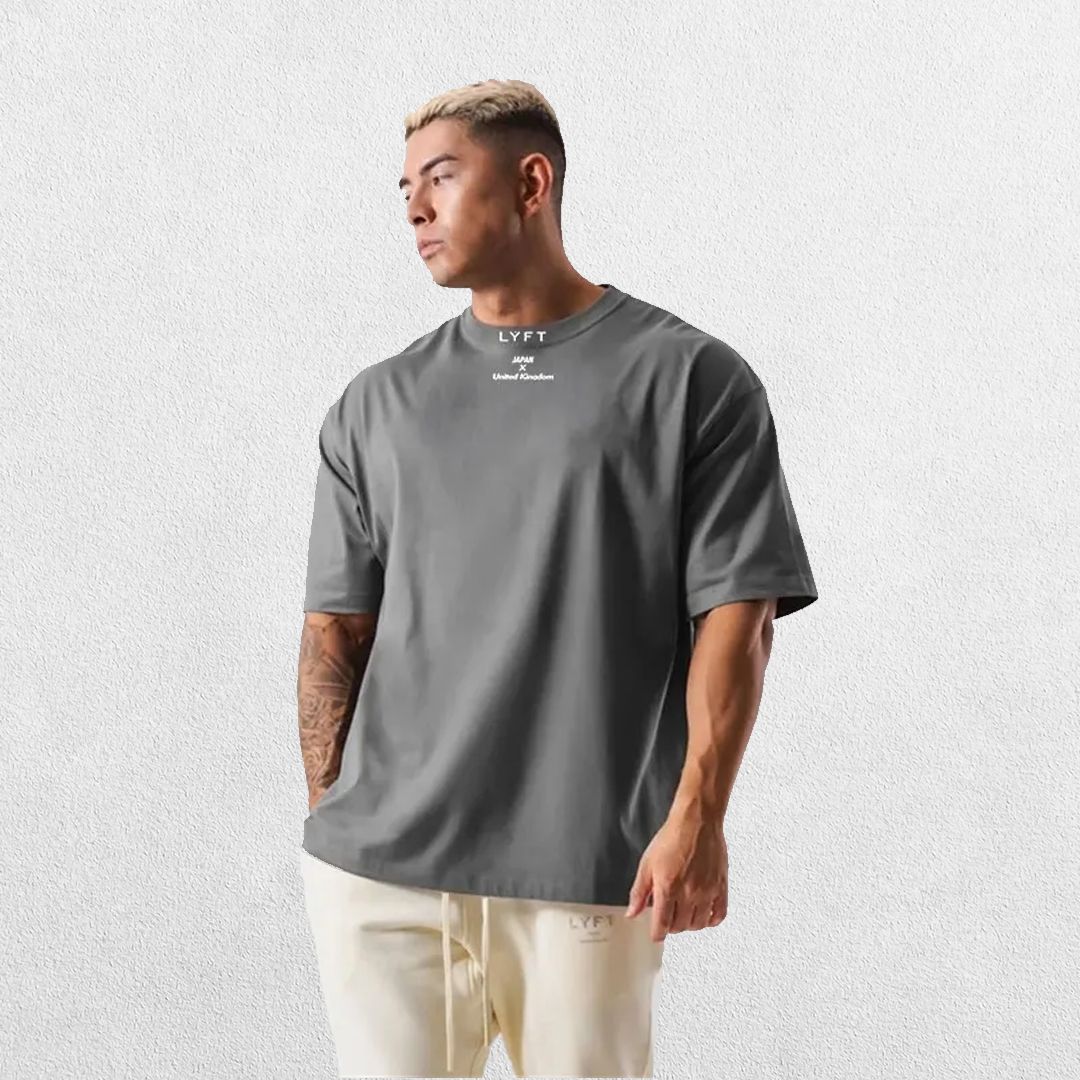 GPW Men's Loose-Fit Cotton Workout Tee