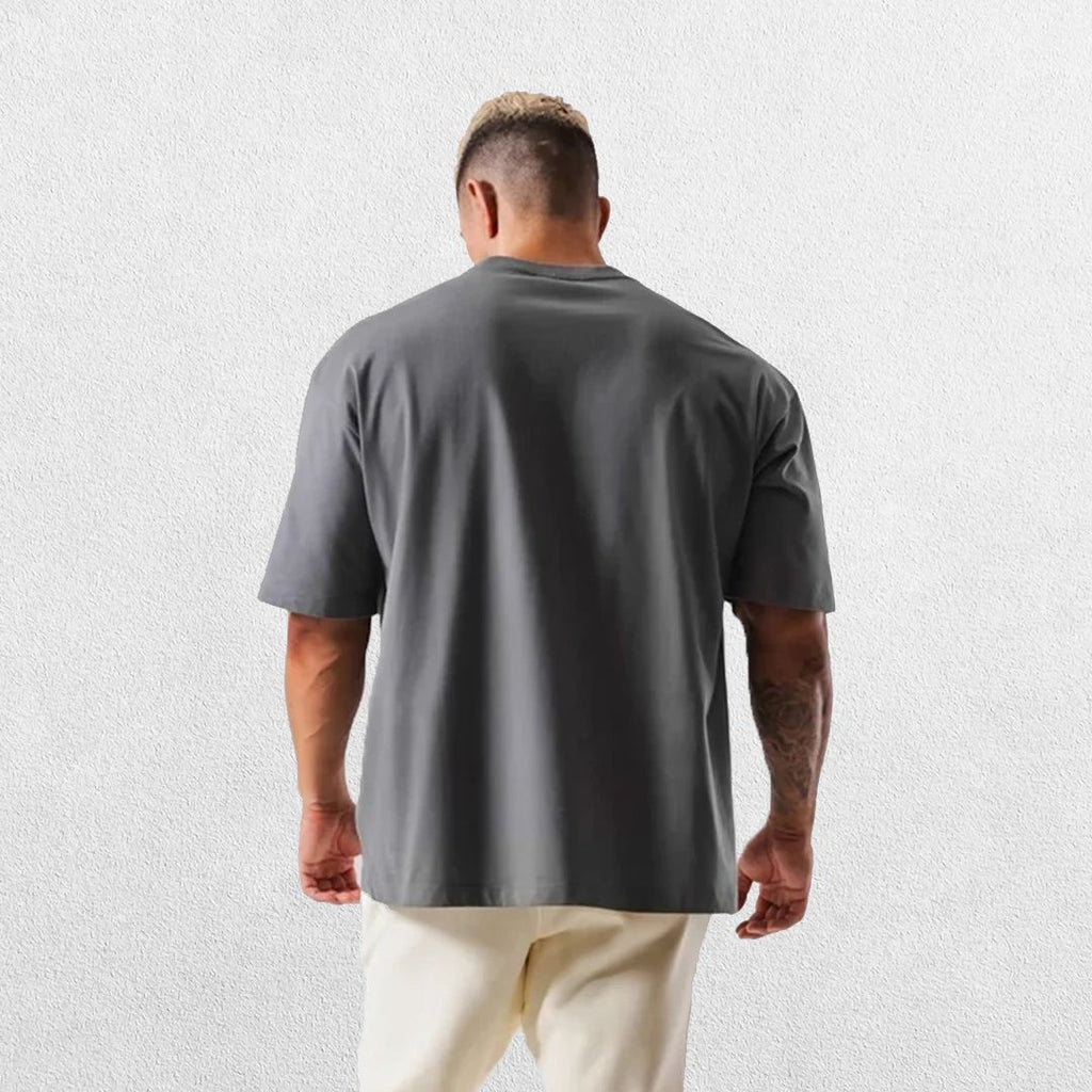 GPW Men's Loose-Fit Cotton Workout Tee