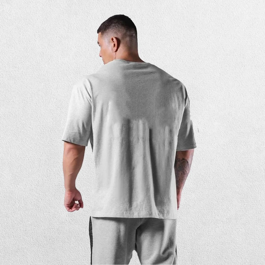 GPW Men's Loose-Fit Cotton Workout Tee