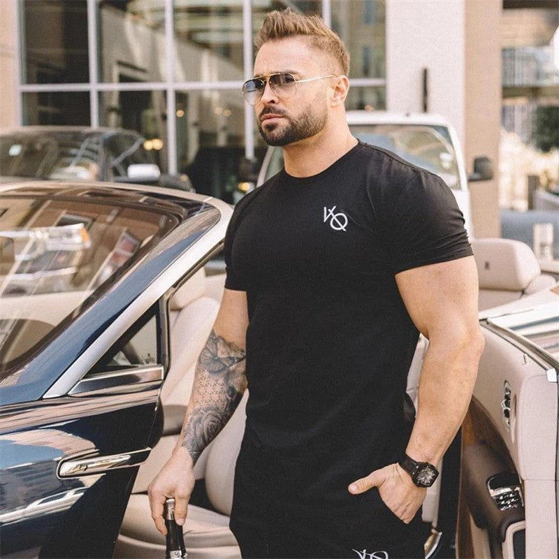 GPW Men's Slim-Fit Cotton Streetwear Tee