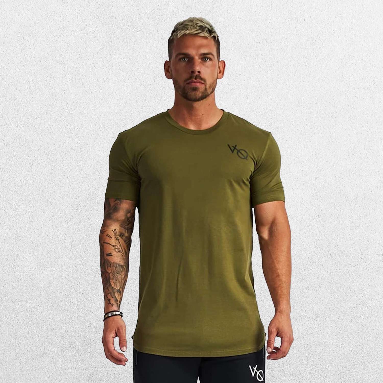 GPW Men's Slim-Fit Cotton Streetwear Tee