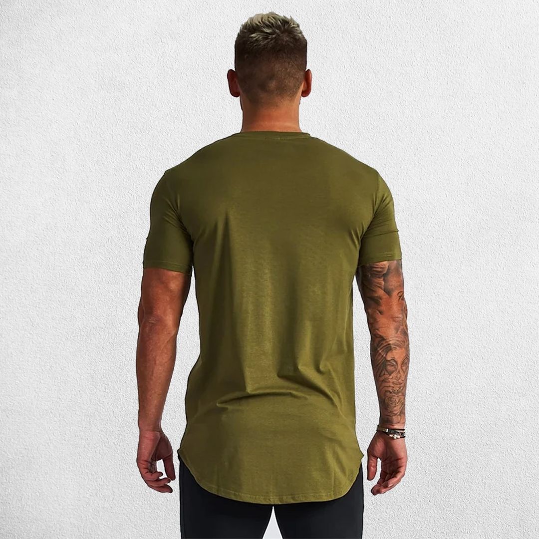 GPW Men's Slim-Fit Cotton Streetwear Tee