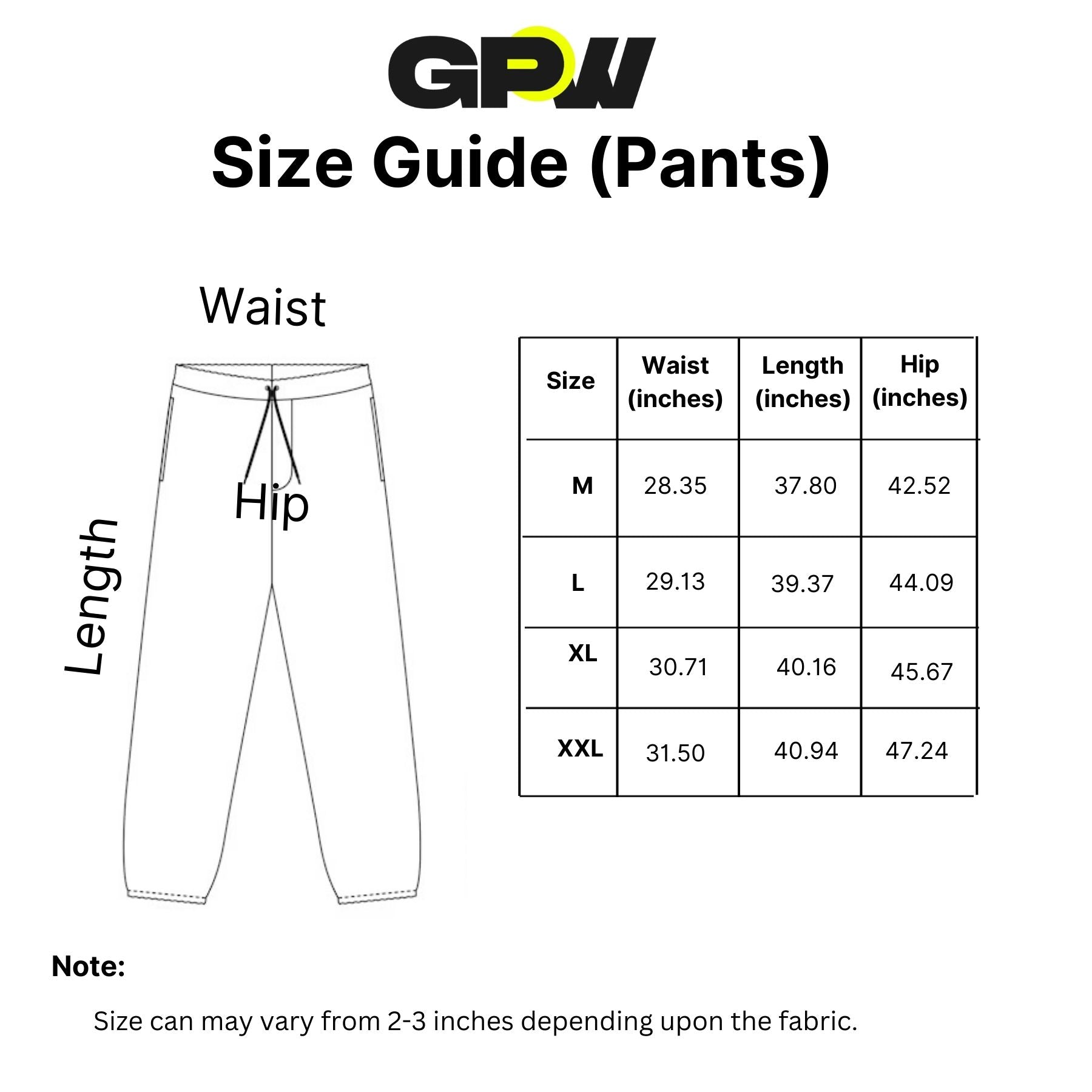 GPW Men's Gym Performance Fitness Joggers