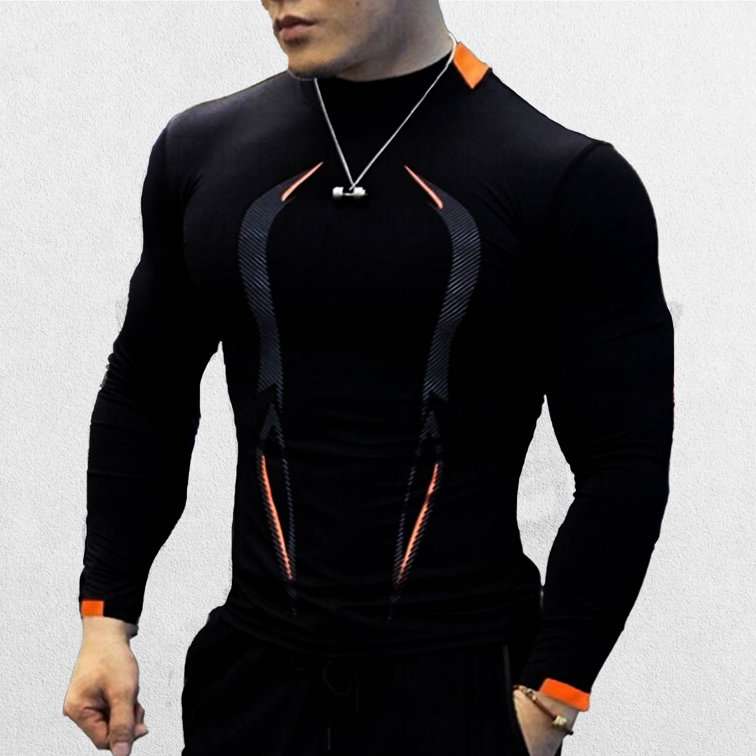 GPW Men's Long Sleeve Quick-Dry Compression Tee