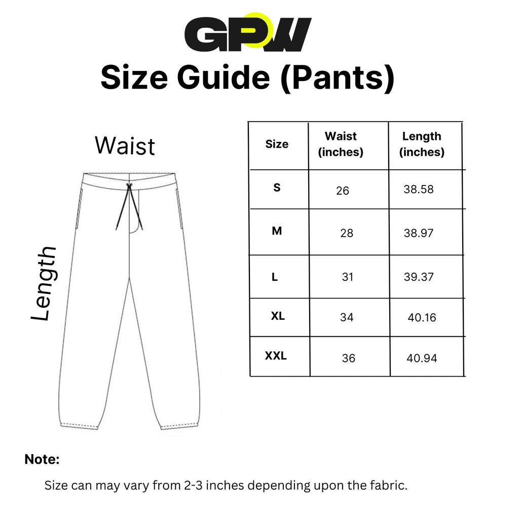 GPW Men's Slim-Fit Zip Track Pants with Pockets