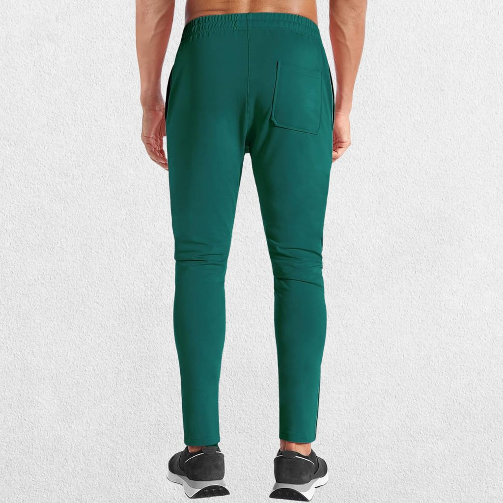 GPW Men's Slim-Fit Zip Track Pants with Pockets