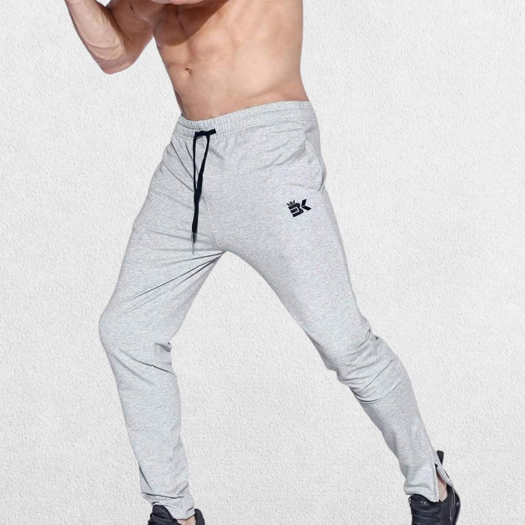 GPW Men's Slim-Fit Zip Track Pants with Pockets