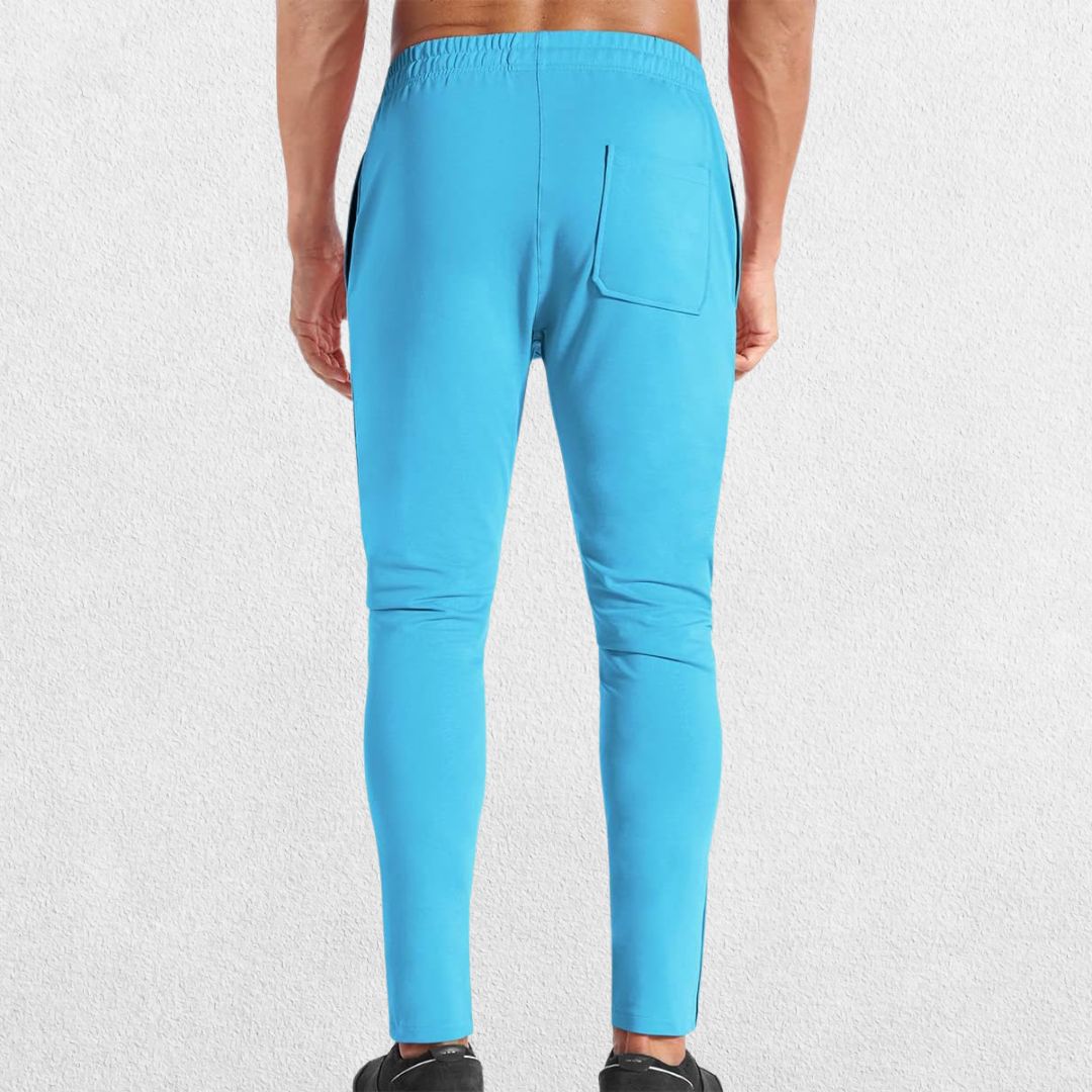 GPW Men's Slim-Fit Zip Track Pants with Pockets