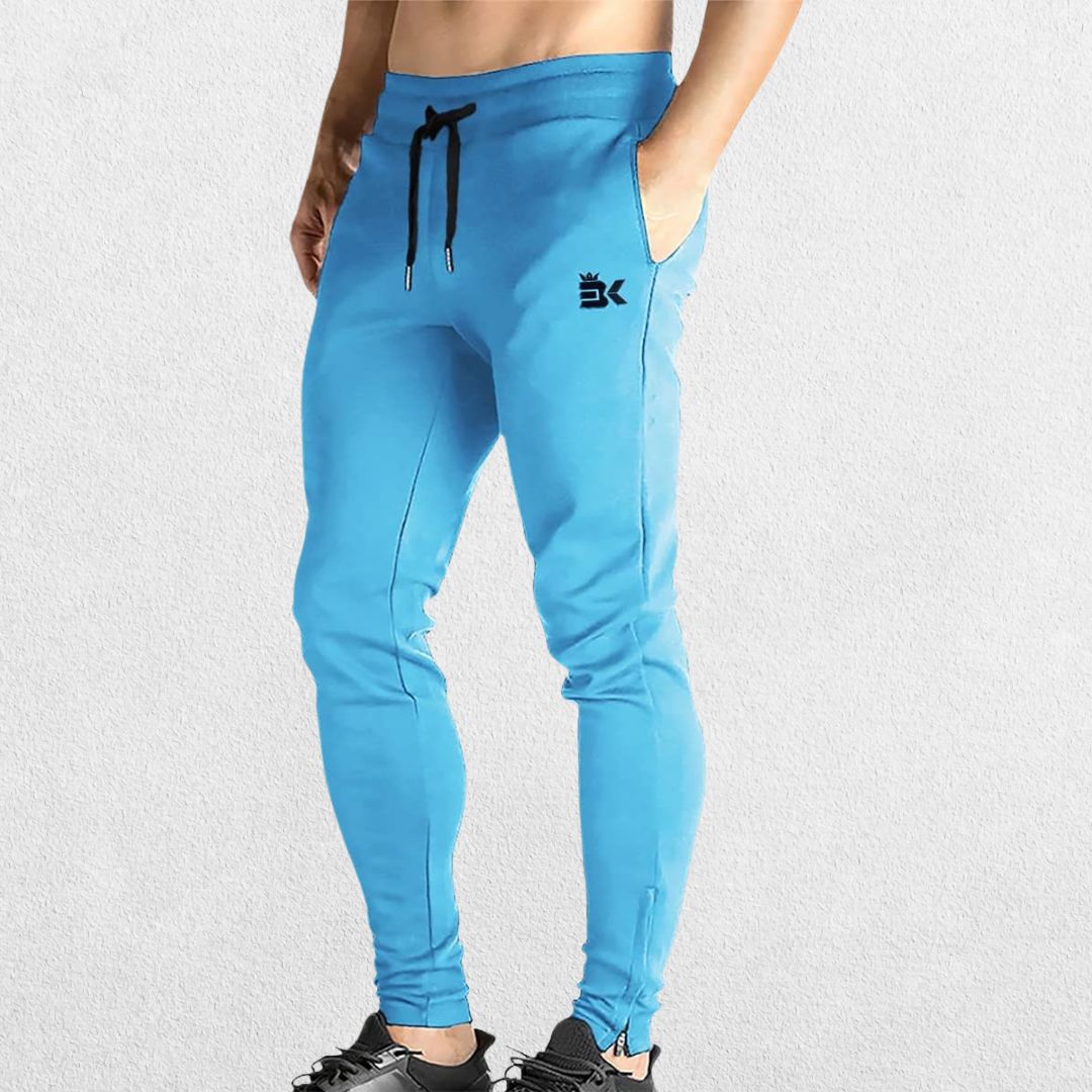 GPW Men's Slim-Fit Zip Track Pants with Pockets
