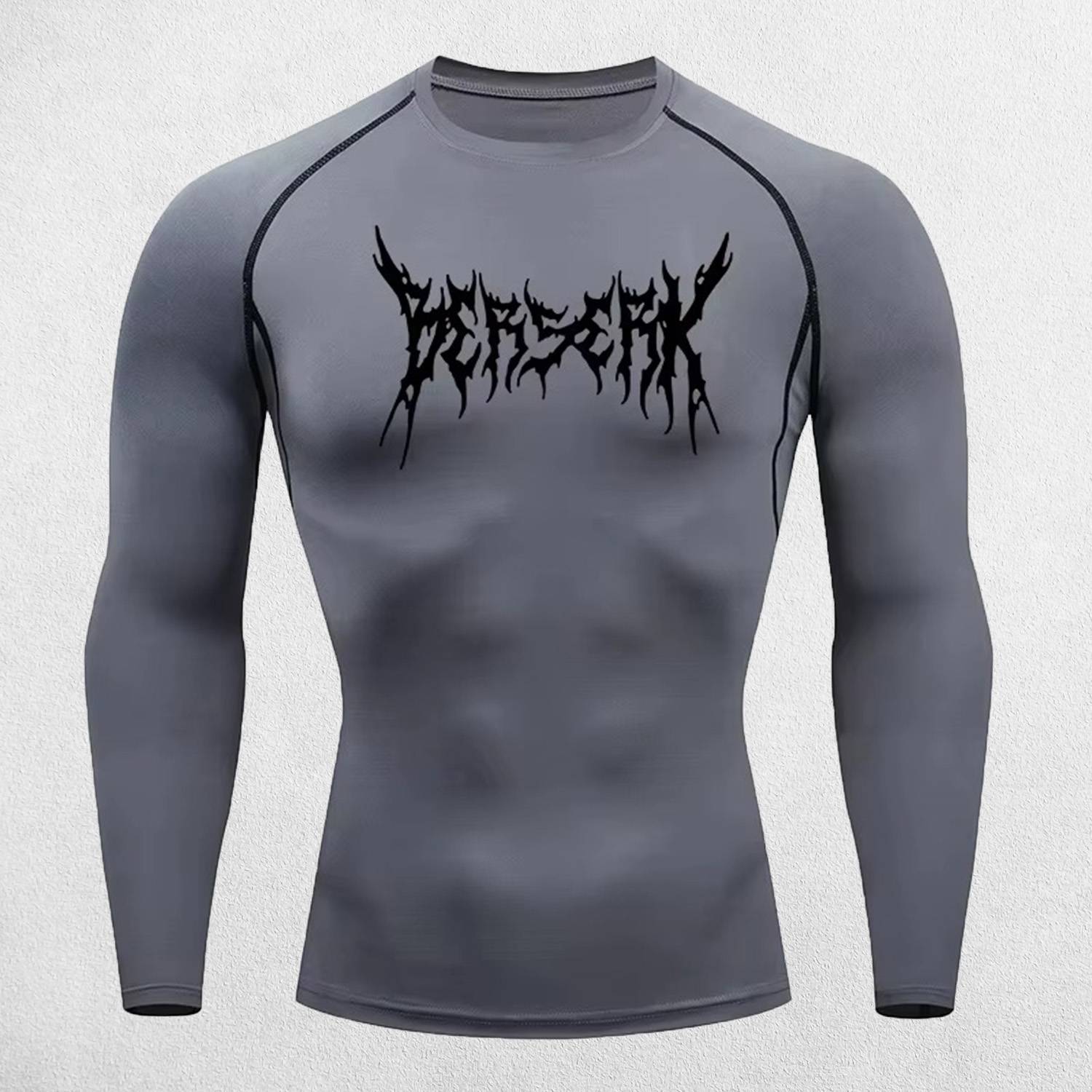 Men's Berserk Print Compression Rash Guard