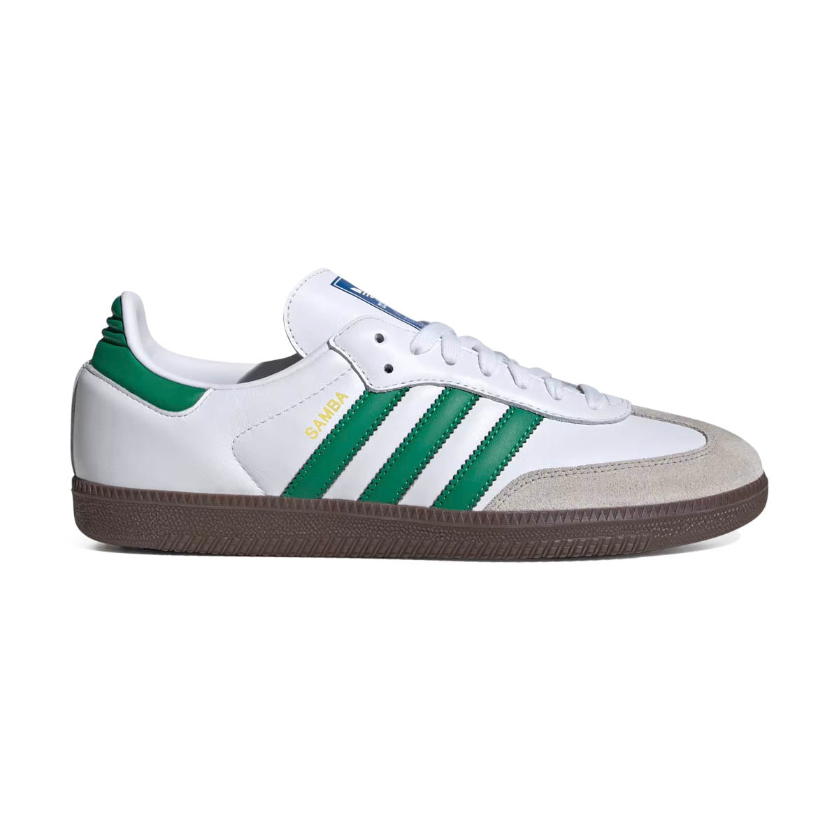 Adidas Samba OG White and Green – Women's Sneakers