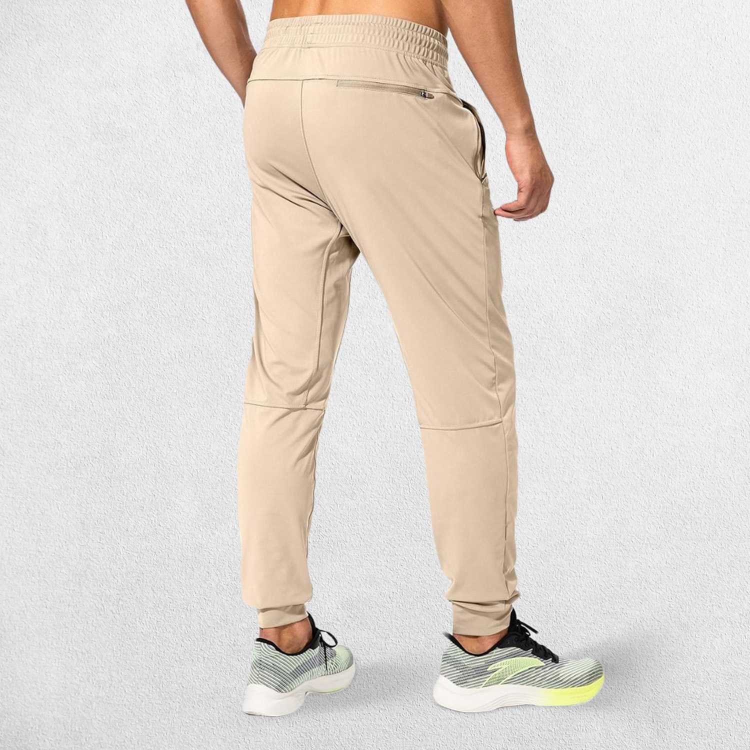GPW Men's Athletic Sweatpants with Zip Pockets
