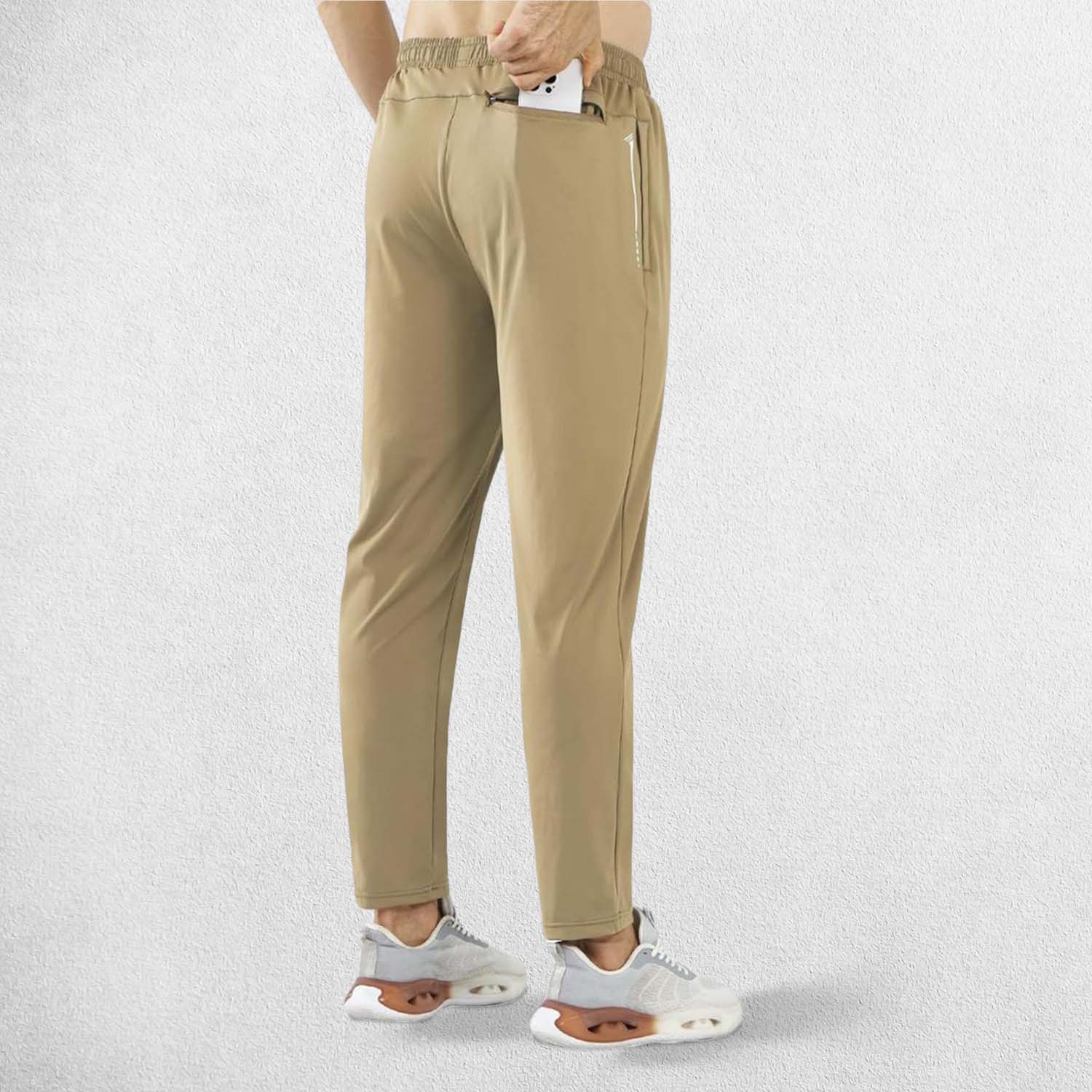 GPW Men's Lightweight Zip-Pocket Joggers