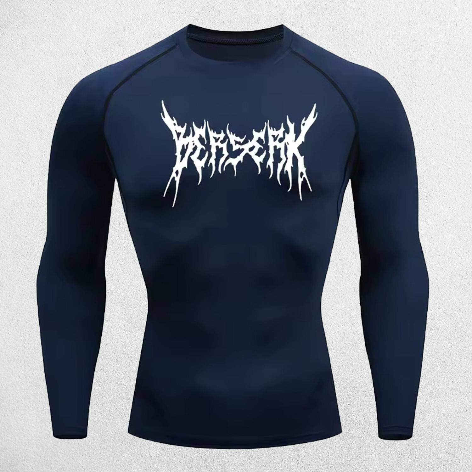 Men's Berserk Print Compression Rash Guard
