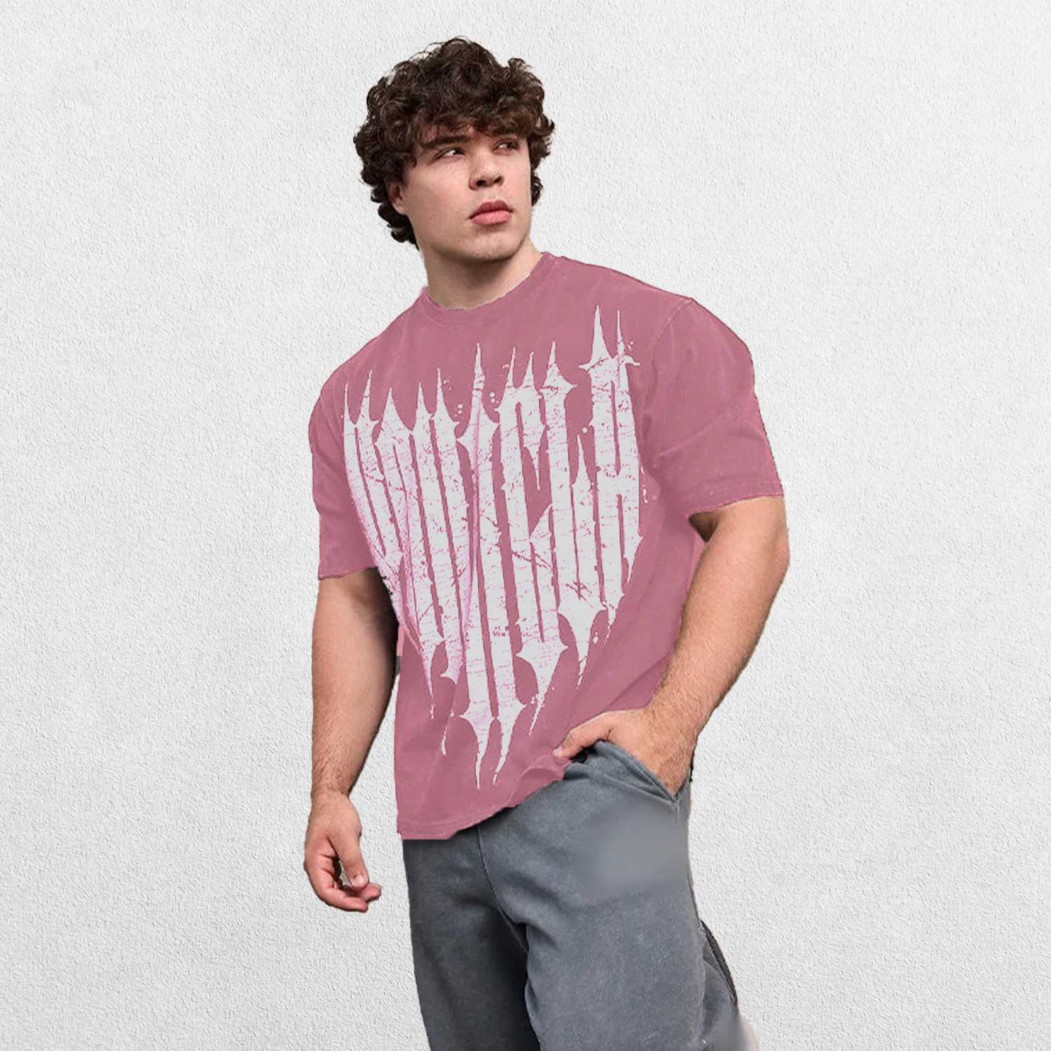 GPW Men's Oversized Cotton Gym Tee