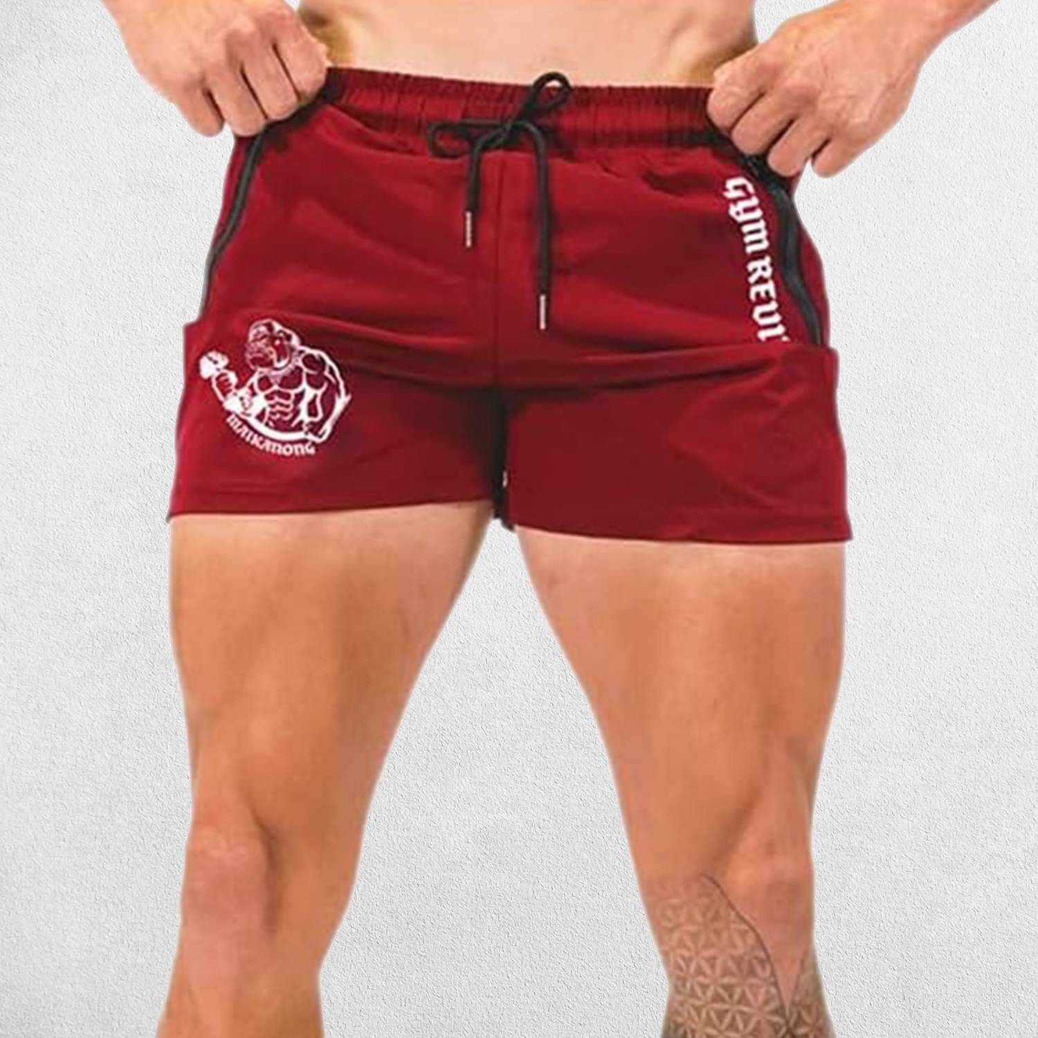 GPW Men's Quick-Dry Running & Beach Shorts