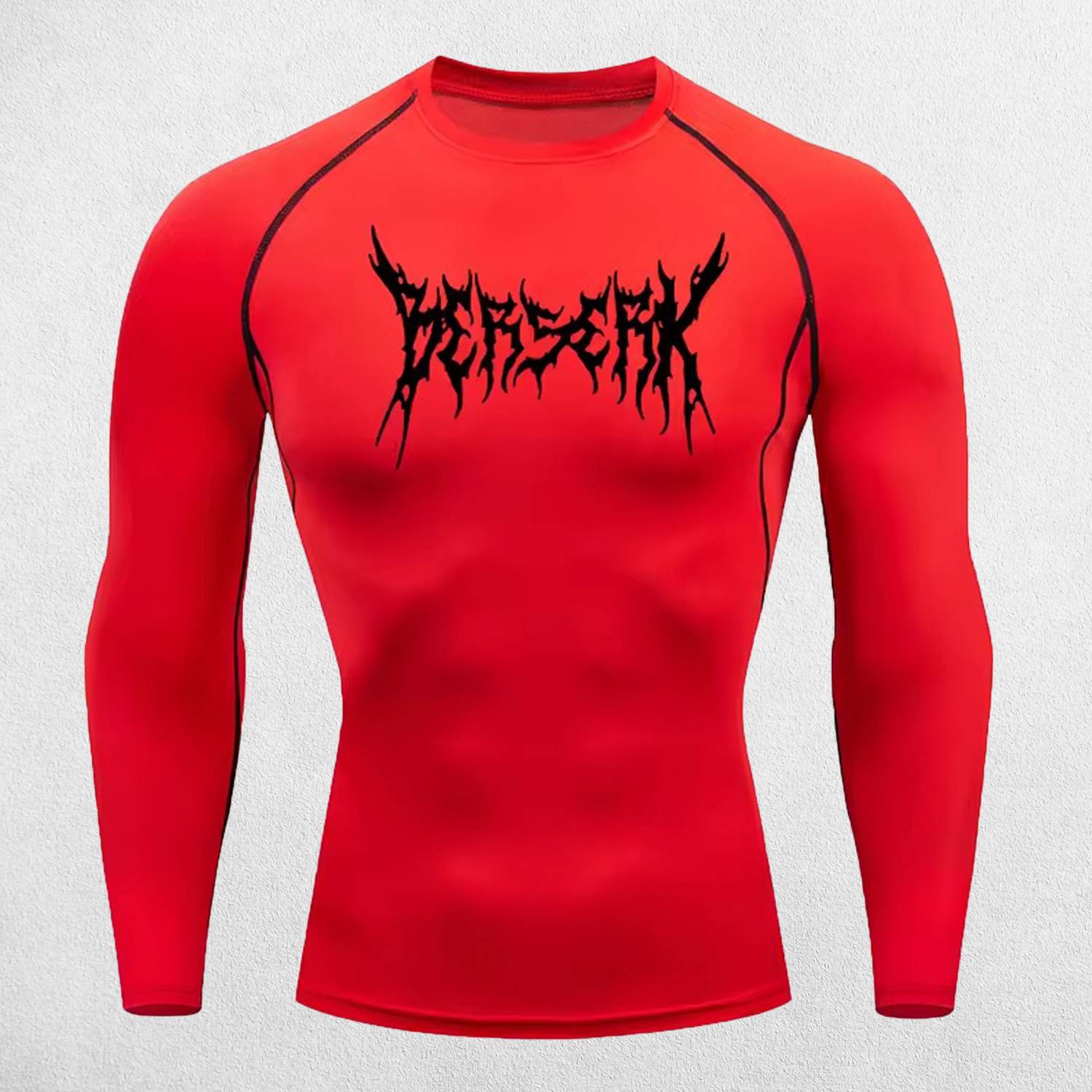 Men's Berserk Print Compression Rash Guard