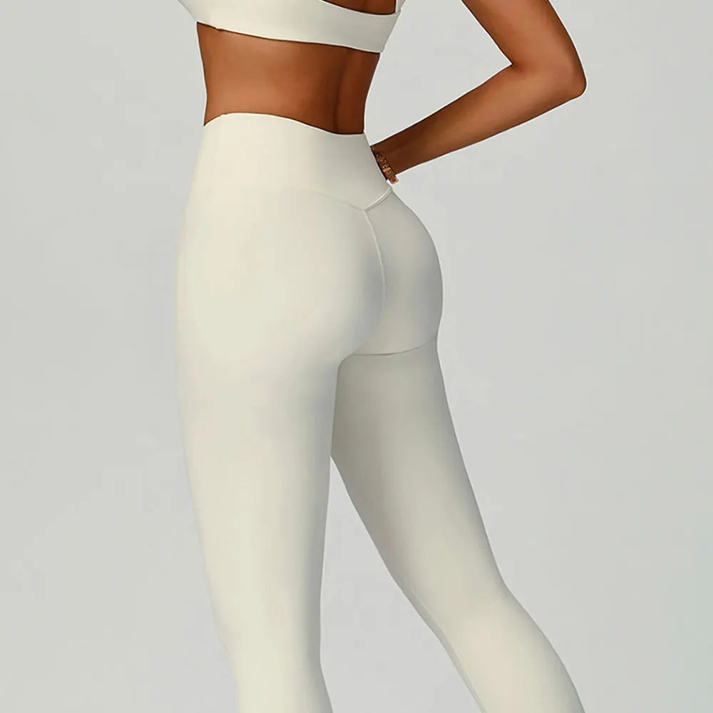 Seamless Stretch Leggings - High-Waist Butt-Lifting Yoga Pants