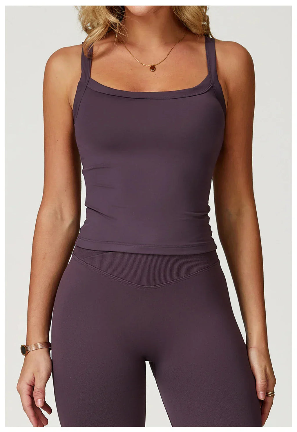 High-Impact Shockproof Sports Bra - Push-Up Crop Top