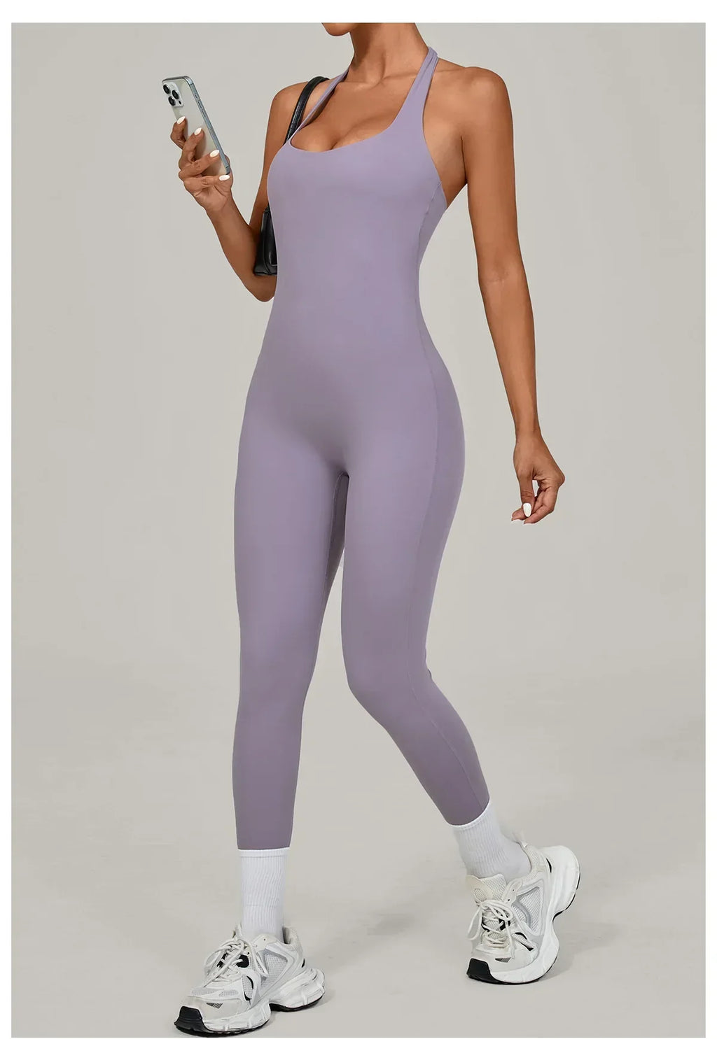 Push-Up Yoga Overalls - Women's Fitness Jumpsuit Set