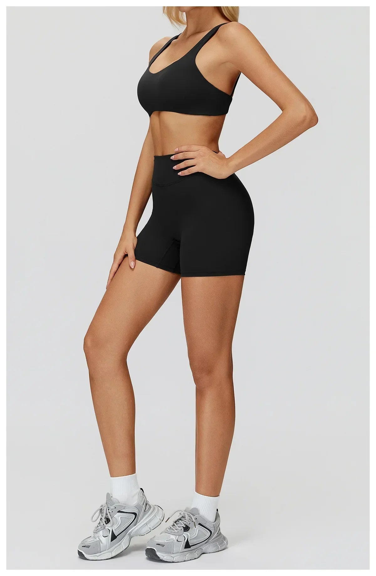 2-Piece Yoga Set - Women's Gym & Running Sportswear