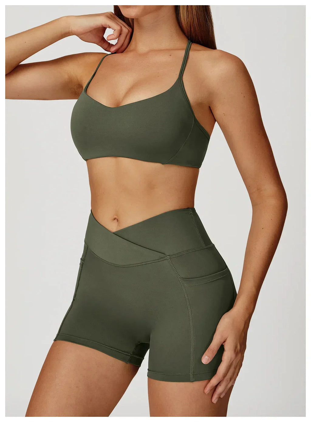 Padded Push-Up Sports Bra - Women's Running Vest