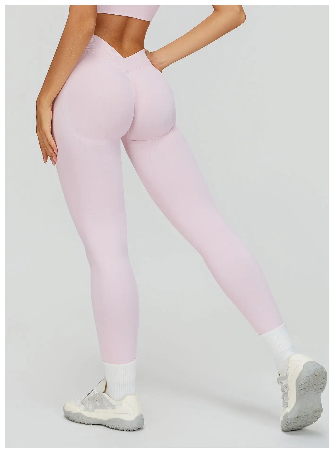 Seamless Butt-Lifting Leggings - High-Waist Stretch Yoga Pants