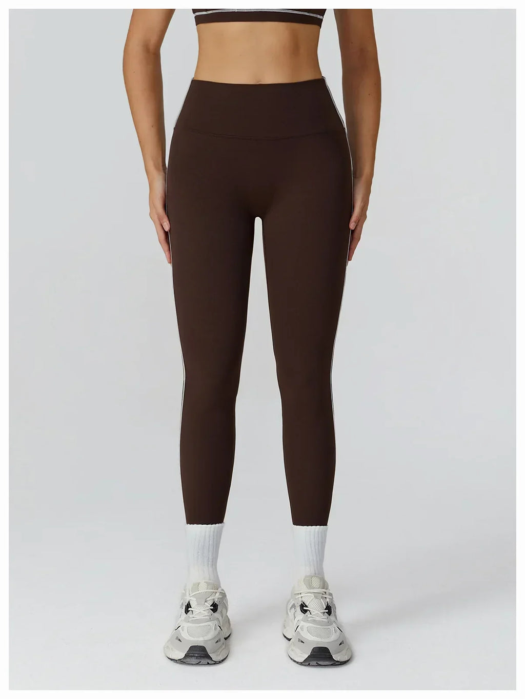 High-Waist Breathable Leggings - Women's Yoga & Running Tights