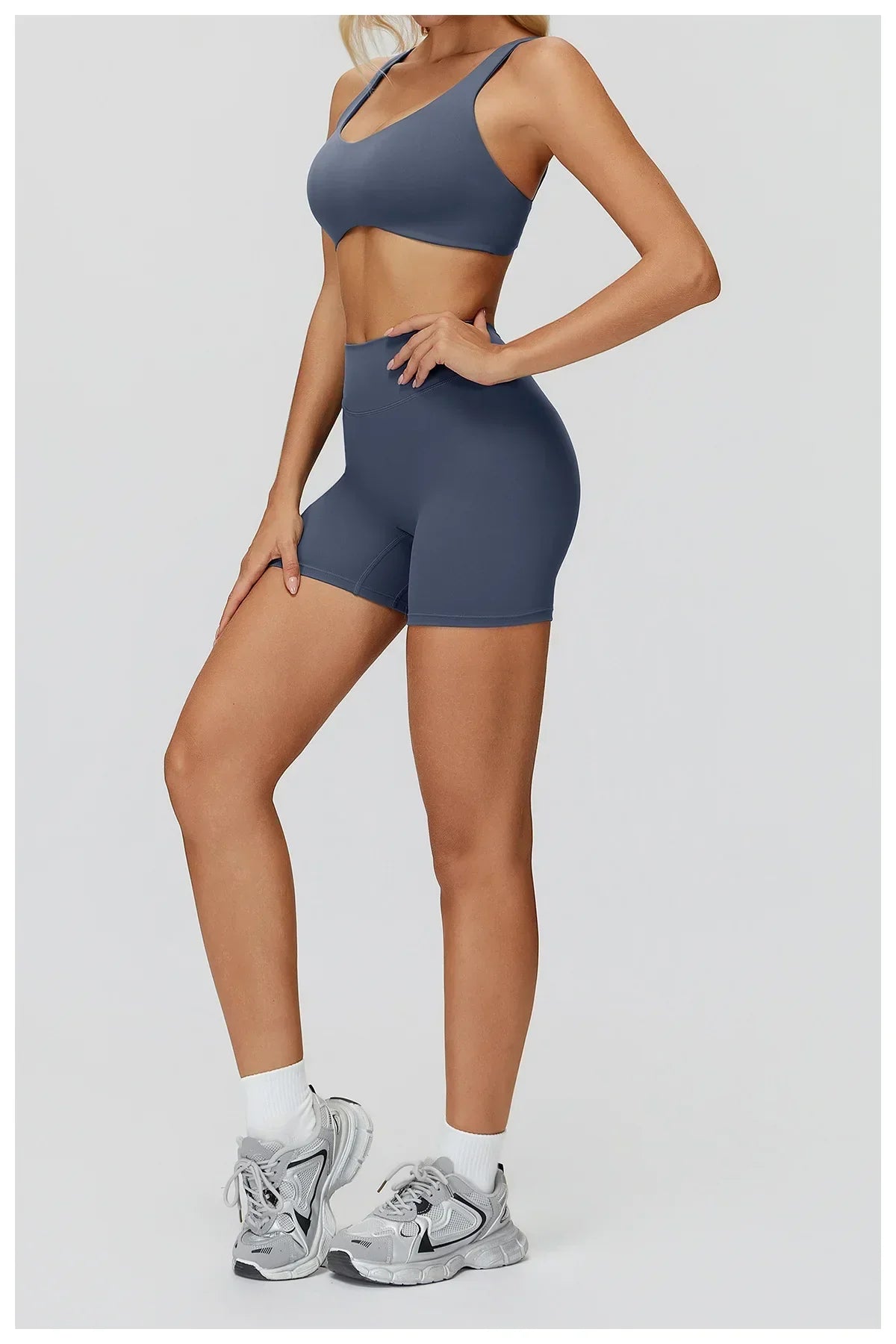2-Piece Yoga Set - Women's Gym & Running Sportswear