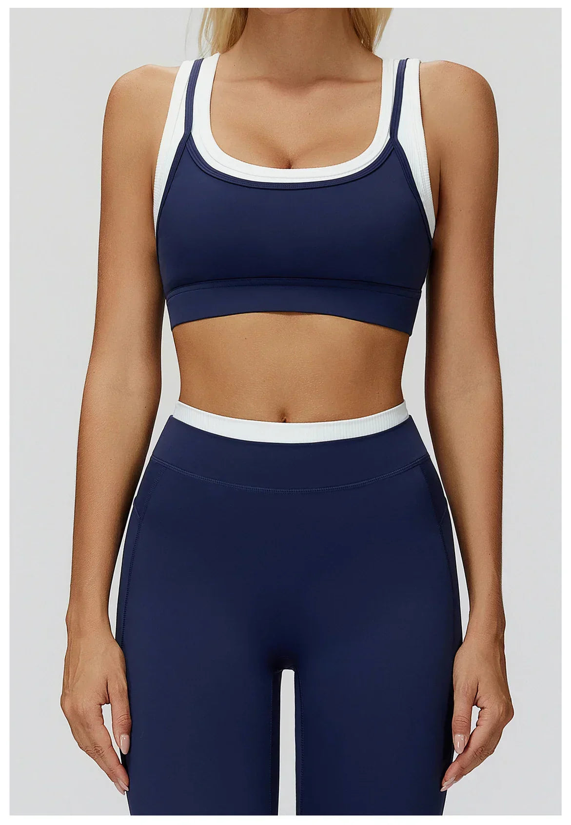 Shockproof Push-Up Sports Bra - Breathable Running Vest