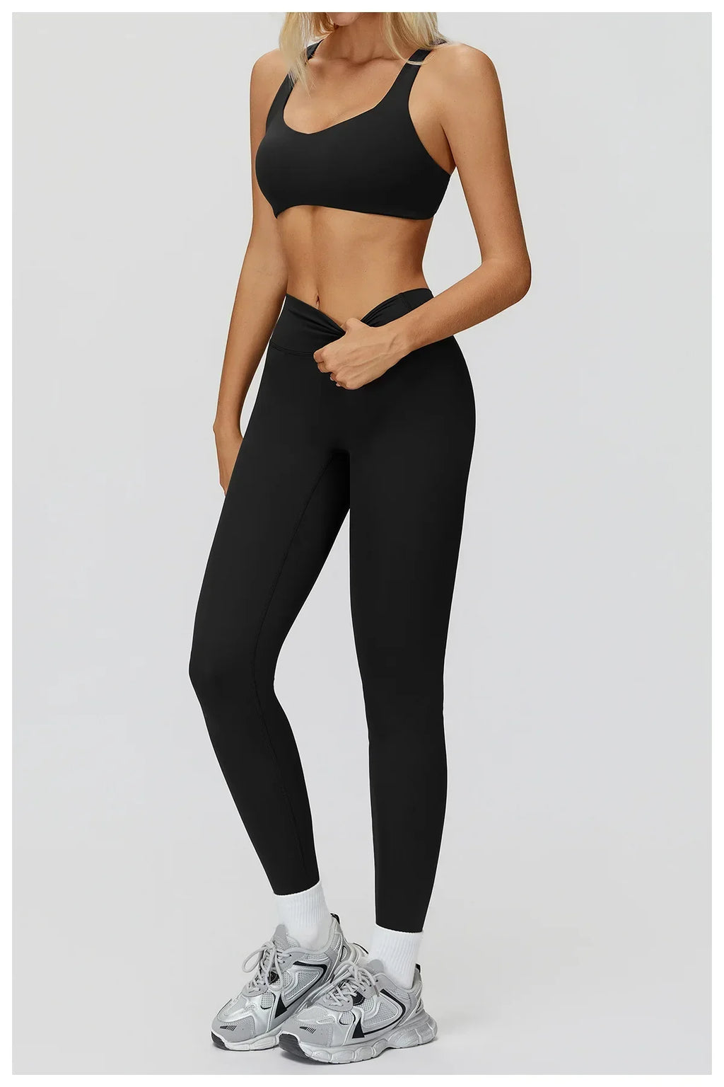 2-Piece Yoga Set - Women's Gym & Running Sportswear