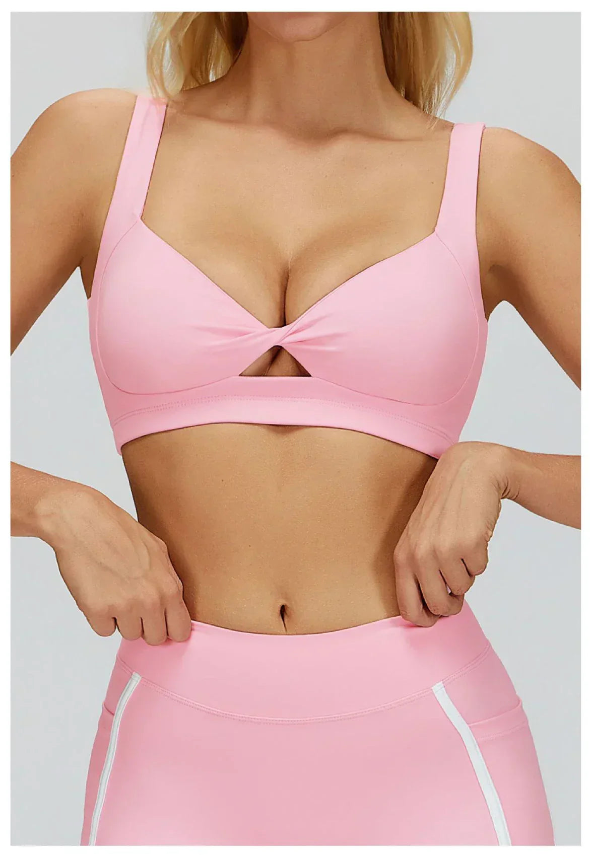 Backless Push-Up Sports Bra - Women's Athletic Crop Top