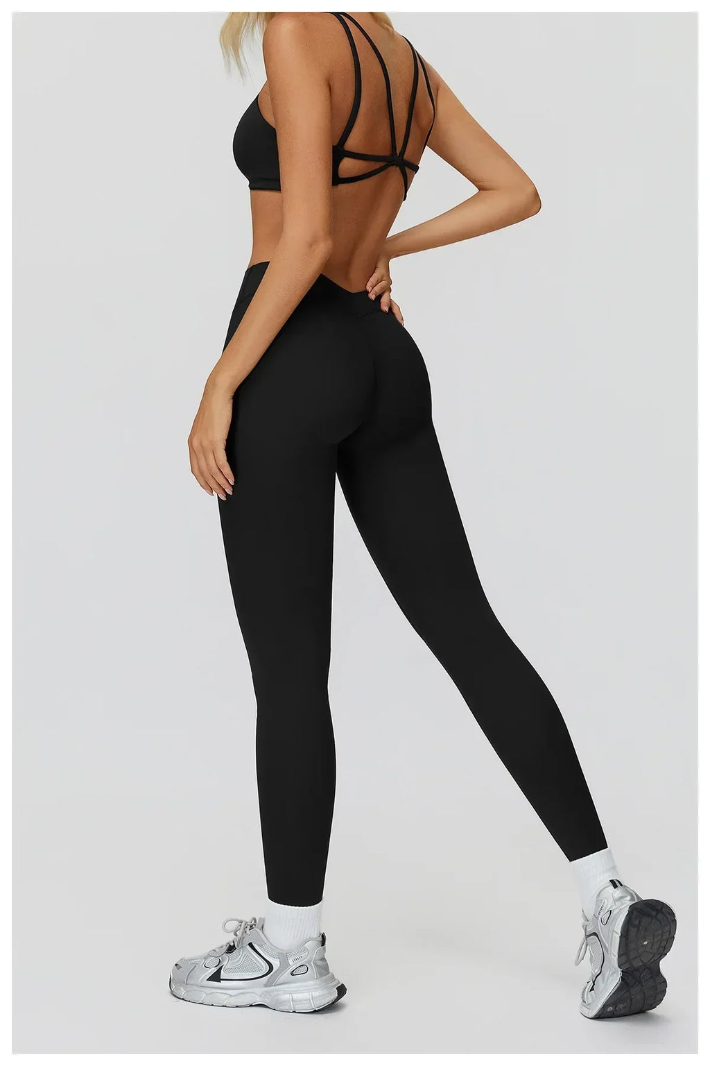 2-Piece Yoga Set - Women's Gym & Running Sportswear