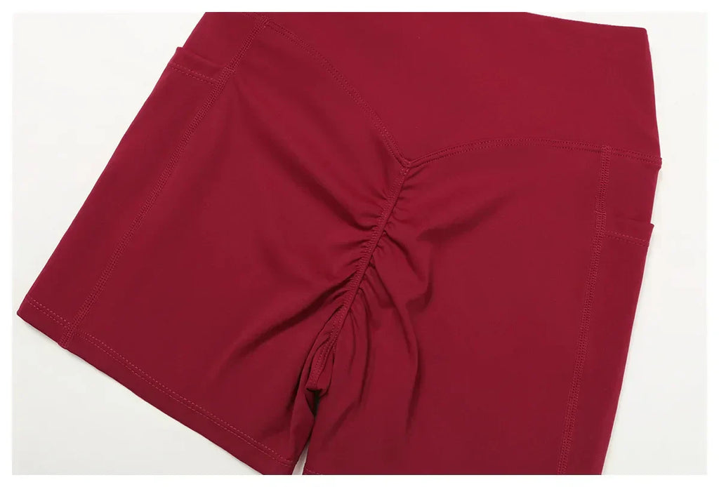 2-Piece Shorts Set - Women's Yoga & Gym Tracksuit