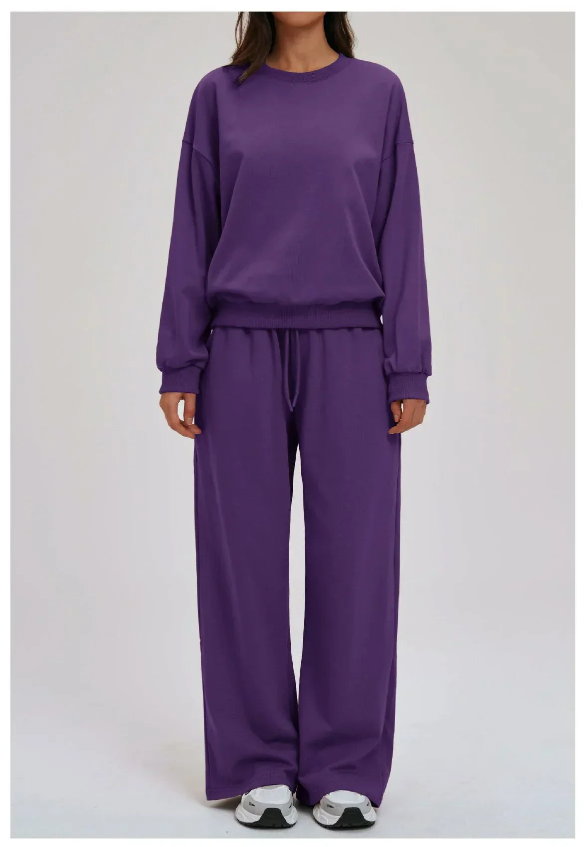 2-Piece Hoodie & Shorts Set - Women's Winter Sportswear