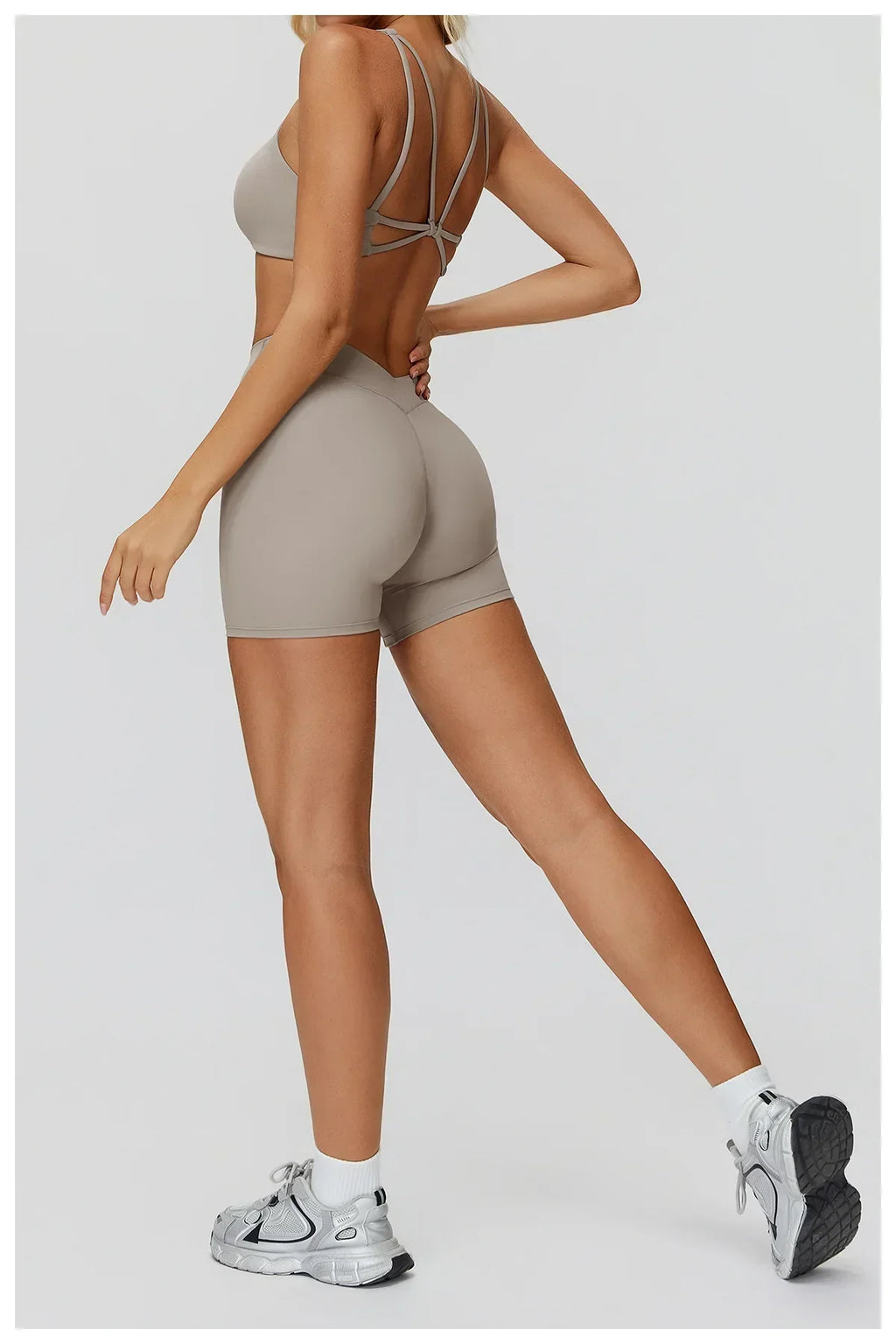 2-Piece Yoga Set - Women's Gym & Running Sportswear